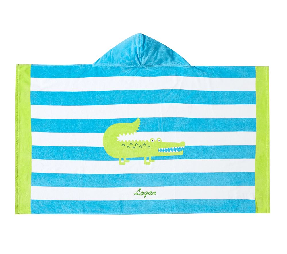 Alligator Stripe Kids Beach Wrap